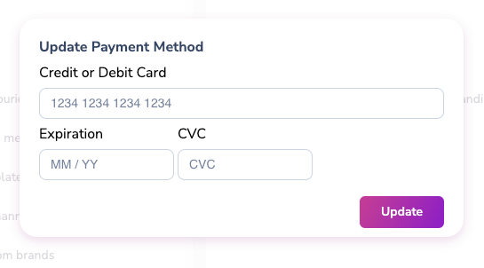 Payment Method