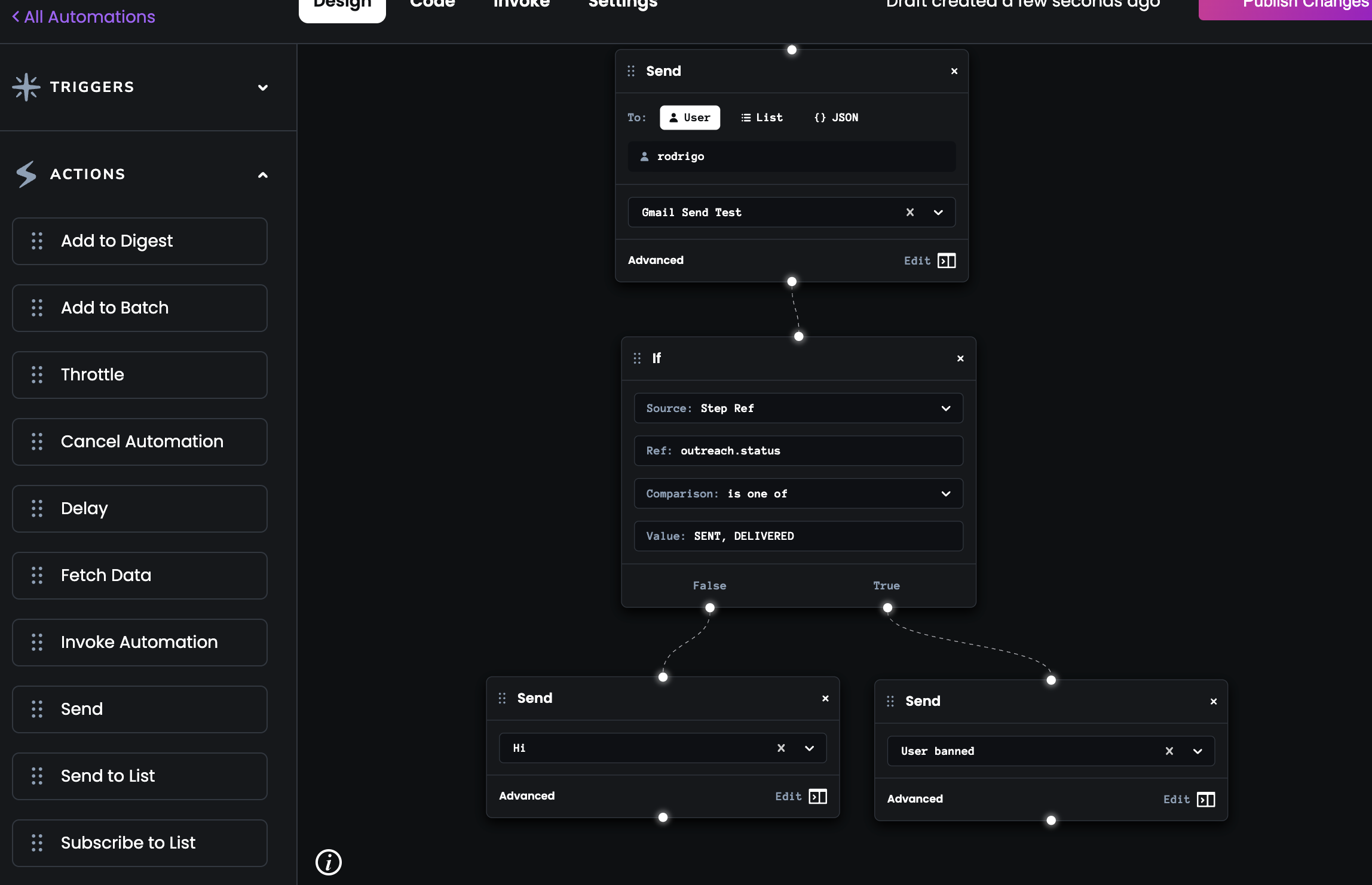 Automation Control Flow