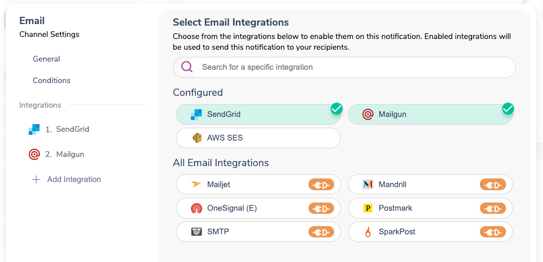 Users Can Have Multiple Providers Per Channel